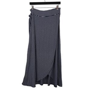 GAP Wrap Skirt Stripe Maxi - M